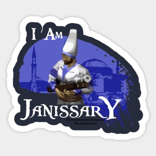 I AM JANISSARY2 - #BRINGBACKAOE CAMPAIGN! Sticker